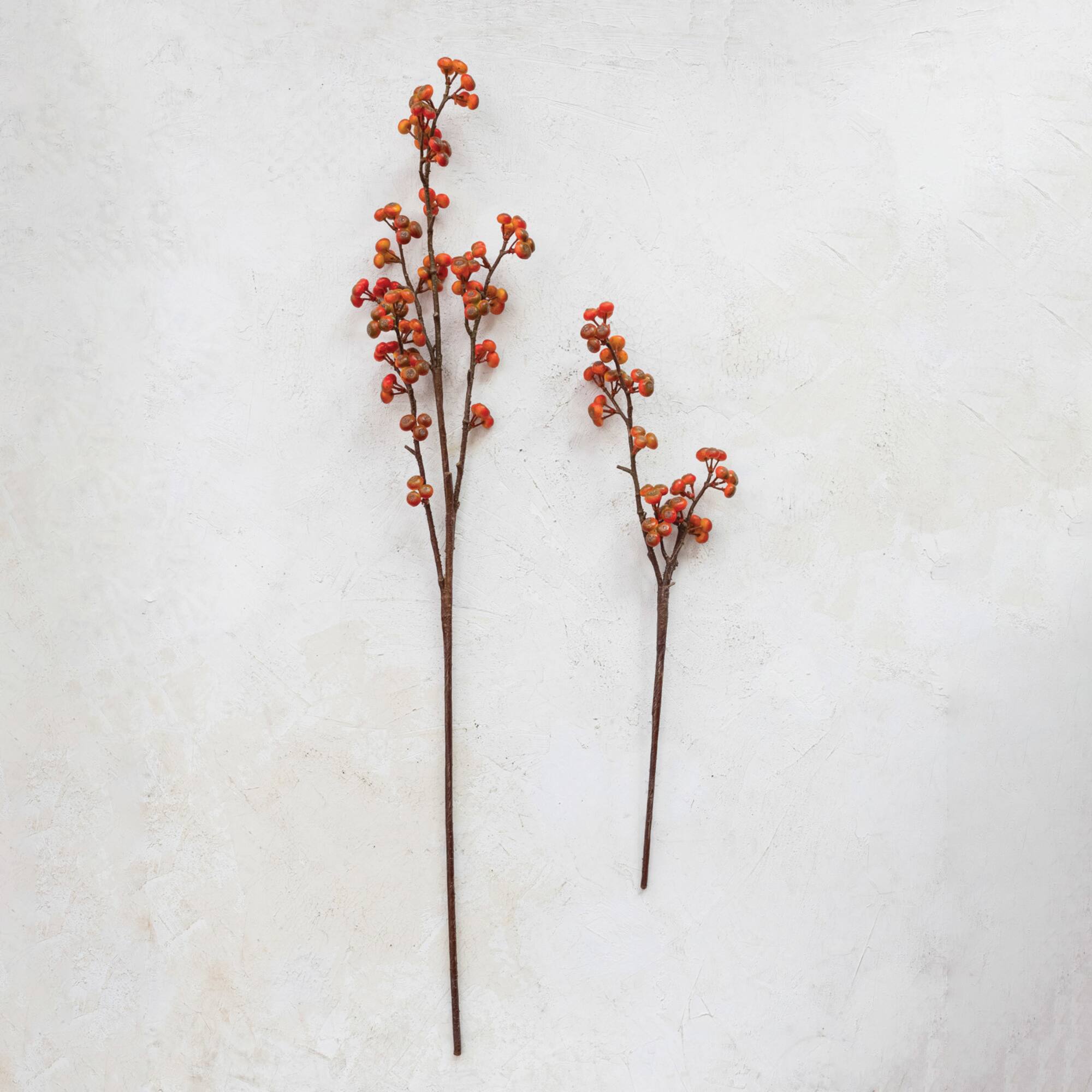 Hello Honey® 22" Orange Faux Berry Stem